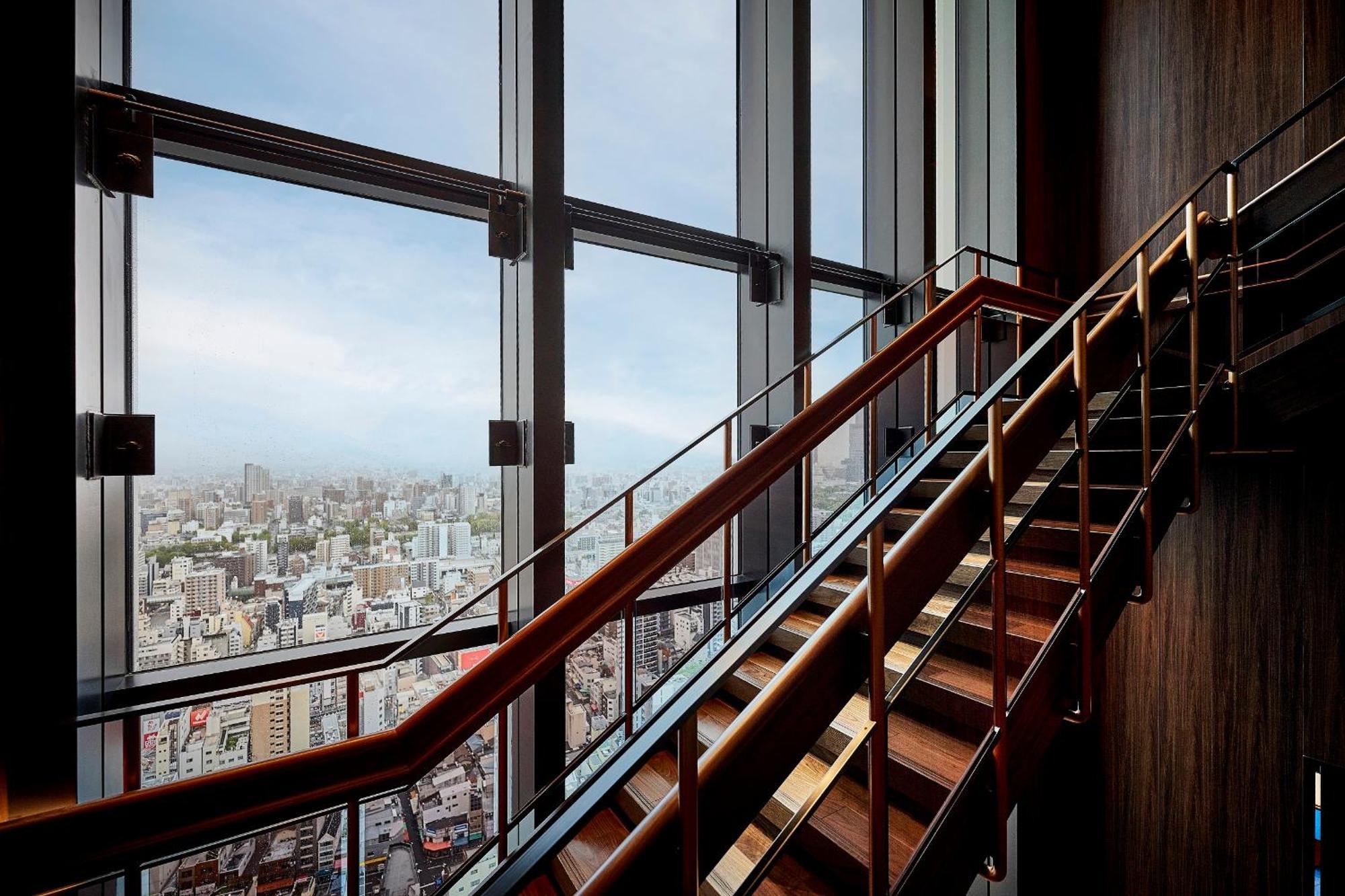 Centara Grand Hotel Osaka Exterior photo Stairs